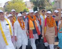 सहारनपुर में सरदार वल्लभभाई पटेल की 150वीं जयंती पर पदयात्रा, युवाओं में एकता और देशभक्ति का संदेश