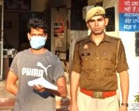 सहारनपुर में गागलहेड़ी पुलिस ने शातिर आरोपी को तमंचे व जिंदा कारतूस के साथ दबोचा