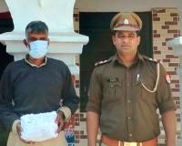 सहारनपुर: चिलकाना पुलिस ने नशा तस्कर को गिरफ्तार, 1.5 किलो चरस और नकदी बरामद