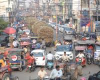 शामली: लगातार दूसरे दिन भी भीषण जाम, शुगर मिल में गन्ना लेकर पहुंचे किसान फंसे, नागरिक परेशान