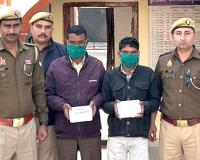 सहारनपुरः फतेहपुर पुलिस ने दो शातिर चोरों को चोरी की नकदी सहित दबोचा