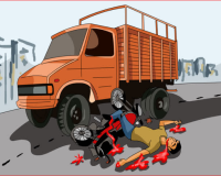 ग्रेटर नोएडा में तेज रफ्तार ट्रक से टक्कर, दो की मौत, एक गंभीर रूप से घायल