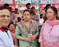 मेरठ में BJP नेता विनीत शारदा को महिलाओं ने सुनाई खरी-खोटी: