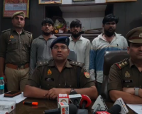 गाजियाबाद: मॉर्निंग वॉक पर चेन स्नेचिंग करने वाले फैमिली गैंग के पांच बदमाश गिरफ्तार