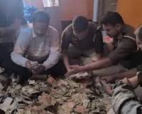 प्रतापगढ़ में पुलिस की बड़ी कार्रवाई, गांजा तस्कर के घर से बरामद दो करोड़ रुपए और भारी मात्रा में नशा