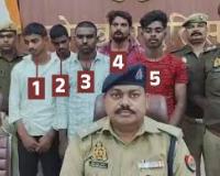 गोरखपुर में दिन में क्रिकेट, रात में लूट; शातिर 'आधार कार्ड' गैंग का पर्दाफाश, 5 लुटेरे गिरफ्तार