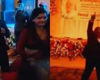 गोरखपुर: नगर निगम JE की रिटायरमेंट पार्टी में बार बालाएं, नोटों की हुई बारिश