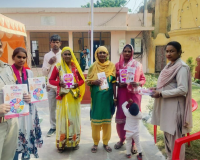 मेरठ में मिशन शक्ति फेज-5.0 के तहत महिलाओं और बालिकाओं में जागरूकता अभियान