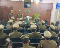 मेरठ में सीओ कैण्ट ने थाना सदर बाजार का अर्द्धवार्षिक निरीक्षण, सुधारात्मक दिशा-निर्देश दिए