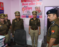 मेरठ में एसएसपी ने लिसाडी गेट थाने का निरीक्षण कर कानून व्यवस्था और अपराध नियंत्रण की समीक्षा 