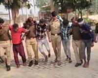 मुजफ्फरनगर में छेड़छाड़ और अभद्रता करने वाले 4 मनचले गिरफ्तार, जेल भेजे गए, वीडियो वायरल