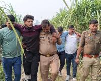 मुजफ्फरनगर में पुलिस मुठभेड़: थार सवार बदमाशों को लगी गोली, तीसरा गिरफ्तार