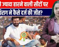 “चिराग पासवान की धमाकेदार वापसी: 29 में से 21 सीटों पर लुप (LJP-RV) का रिकॉर्ड प्रदर्शन!”