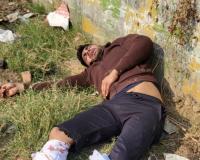 गाजियाबाद: लूट और स्नैचिंग के दो शातिर बदमाश मुठभेड़ में दबोचे, तमंचे और मोटरसाइकिल बरामद