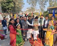 मुजफ्फरनगरः गोल्डन पब्लिक स्कूल में स्पोर्ट्स मीट 2025: नन्हे-मुन्नों ने दिखाया खेलों में दम