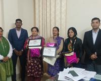 मुजफ्फरनगर में मतदाता सूची डिजिटाइजेशन में तीन महिला बीएलओ ने किया उत्कृष्ट कार्य, अफसरों ने किया सम्मानित