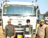 सहारनपुर: थाना चिलकाना पुलिस ने अवैध खनन में संलिप्त डम्पर चालक को गिरफ्तार किया