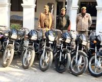सहारनपुर: नकुड़ पुलिस ने बाइक चोरी का खुलासा, तीन बाल अपचारी पकड़े, नौ बाइक बरामद