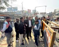 मुजफ्फरनगर में नगरपालिका अध्यक्ष पति गौरव स्वरूप ने परखे शहर के विकास कार्य, गुणवत्ता और समय सीमा पर सख्ती