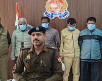 सहारनपुर में फर्जी जमीन सौदा गिरोह का भंडाफोड़, 4 आरोपी गिरफ्तार