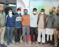 देवबंद पुलिस ने फर्जी जमानत कराने वाले छह वांछित आरोपियों को गिरफ्तार किया