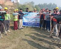 शामलीः कृष्णा नदी को स्वच्छ बनाने का संकल्प: थानाभवन में चला विशेष सफाई अभियान, दिलाई गई शपथ