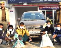 सहारनपुर: चोरी की वारदातों का पर्दाफाश, पांच शातिर आरोपियों गिरफ्तार