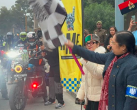 नोएडा में राइडर म्यूजिक फेस्टिवल: महिला सशक्तिकरण और सड़क सुरक्षा को लेकर बाइक रैली