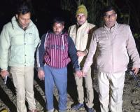 सहारनपुर: थाना कोतवाली देहात पुलिस ने मुठभेड़ में गौकशी के आरोपी बदमाश गिरफ्तार, अस्लाह और उपकरण बरामद