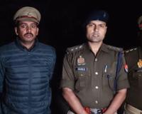 गाजियाबाद में पुलिस से मुठभेड़ में बदमाश घायल, गिरफ्तार