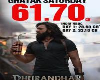 बॉक्स ऑफिस पर रणवीर सिंह की 'धुरंधर' का जलवा, दो दिन में 50 करोड़ से ज्यादा का कलेक्शन