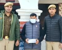 सहारनपुर: चिलकाना पुलिस ने 7.50 लाख की स्मैक के साथ अन्तर्राज्यीय नशा तस्कर को दबोचा