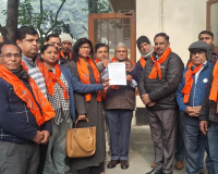 मुजफ्फरनगर: बांग्लादेश में हिंदुओं पर अत्याचार के विरोध में राष्ट्रीय हिंदू शक्ति संगठन का प्रदर्शन, पीएम को भेजा ज्ञापन