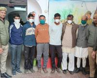 सहारनपुर: देवबंद में फर्जी जमानत कराने वाले 6 वांछित आरोपियों की गिरफ्तारी