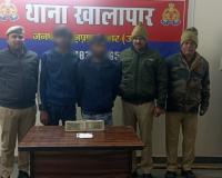 मुजफ्फरनगर में खालापार पुलिस ने 24 घंटे में किया दुकान चोरी का खुलासा; दो नशेड़ी चोर गिरफ्तार, 1 लाख की नकदी बरामद