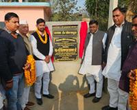 शामली के टिटौली गांव में गोगा माढ़ी तक बनी आरसीसी सड़क का एमएलसी ने किया उद्घाटन