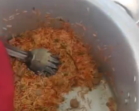 गाजियाबाद के लोनी में 'बिरयानी जिहाद' पर हंगामा: वेज बिरयानी में निकली हड्डी, 'राहुल' बनकर बेच रहा था राशिद