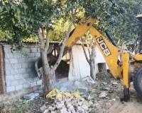 झुंझुनू में एमडी ड्रग्स फैक्ट्री पर चला बुलडोजर..करीब 100 करोड़ रुपये की एमडी ड्रग्स भी जब्त