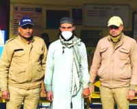 रुड़की में चेकिंग के दौरान अफगानी नागरिक गिरफ्तार