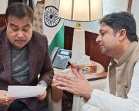 बिजनौर सांसद की गडकरी से खास मुलाकात: हेमराज कॉलोनी चौराहे पर अंडरपास-सर्विस रोड की मांग तेज