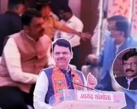 चुनावी माहौल में फडणवीस और संजय राउत आमने-सामने: 15 मिनट की बातचीत ने खड़ा किया बड़ा राजनीतिक सवाल