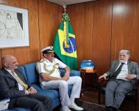 नौसेना प्रमुख एडमिरल दिनेश के. त्रिपाठी का ब्राजील दौरा पूरा..समुद्री साझेदारी मजबूत करने पर हुई बातचीत