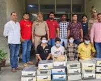 मेरठ में इनवर्टर के जरिए गांजा तस्करी का भंडाफोड़, 72 किलो गांजा बरामद