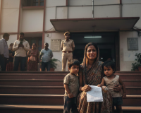 मुजफ्फरनगर: पति की मौत के बाद बेसहारा हुई पत्नी, ससुर और जेठ-देवर पर 13 लाख का मुआवजा हड़पने का आरोप