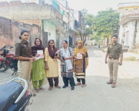 मेरठ: मिशन शक्ति फेज-5.0 के तहत एंटी रोमियो टीम व महिला पुलिस का व्यापक जागरूकता अभियान