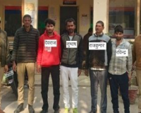 मेरठ: बहसूमा पुलिस ने गैंगस्टर एक्ट में वांछित चार अभियुक्तों को किया गिरफ्तार