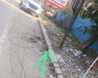 मुजफ्फरनगर में लिंक रोड पर बिजली विभाग की लापरवाही उजागर, पुराने खंभों के साथ नगरपालिका की लाइटें भी गायब