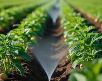 दिसंबर में आलू की फसल का सीक्रेट फॉर्मूला हल्की नमी में मिट्टी चढ़ाएं और बढ़ाएं शानदार उत्पादन