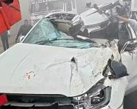 फरीदाबाद में कोहरे से भयानक हादसा: एक्सप्रेसवे पर कार कंटेनर में घुसी, दो की मौत