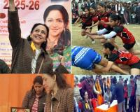 सांसद हेमा मालिनी ने गुब्बारे उड़ाकर किया खेल स्पर्धा का आगाज; मथुरा के युवाओं को दिया फिटनेस मंत्र
